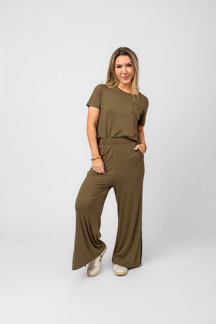 CONJUNTO EASY VISCOSE OLIVE