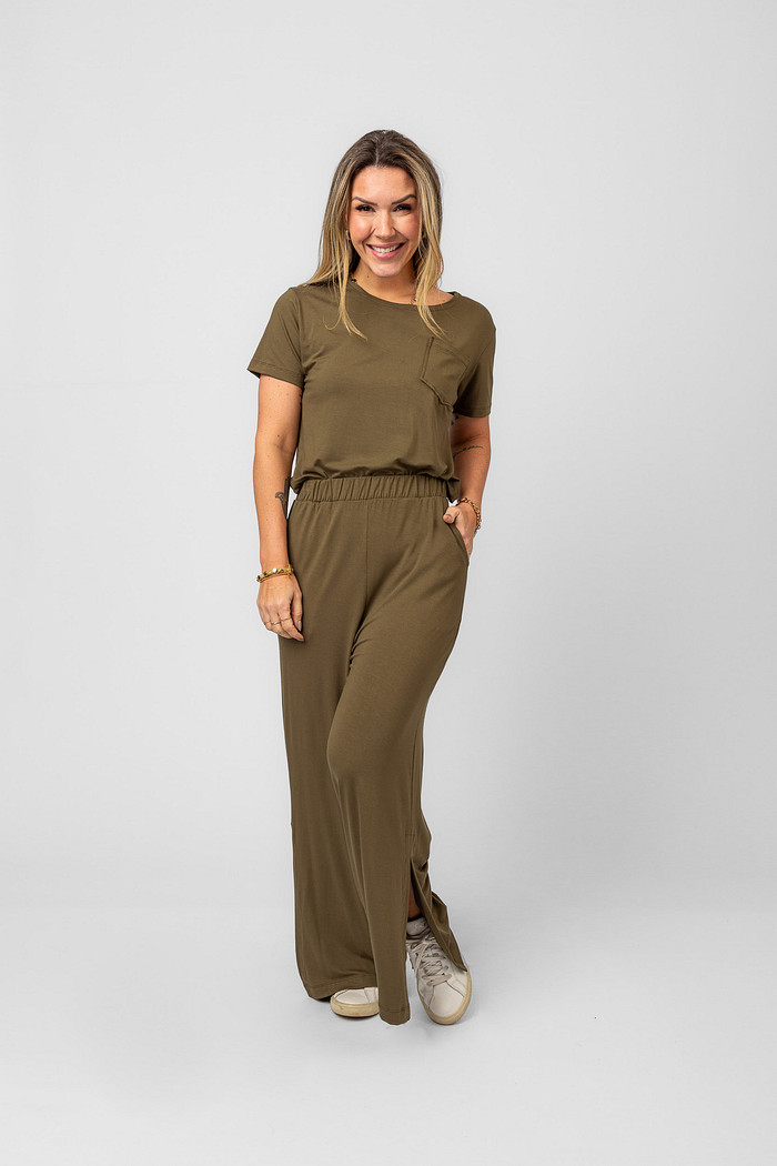 CONJUNTO EASY VISCOSE OLIVE
