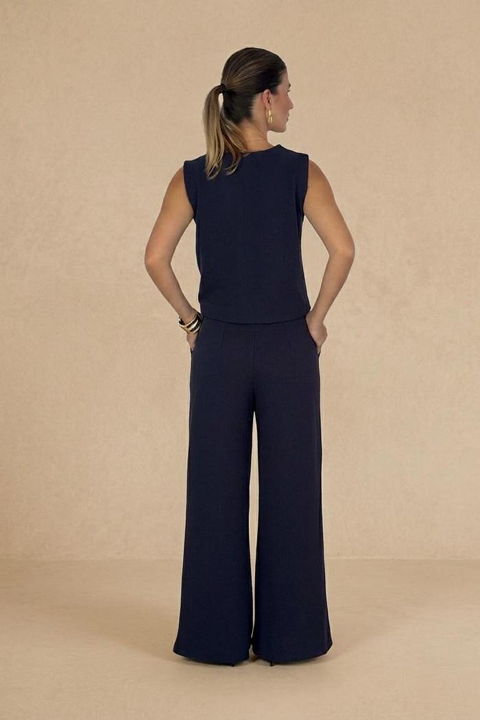 CALÇA PANNA MARINHO MIDNIGHT