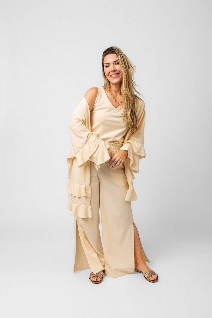 KIMONO ALMAR VANILLA