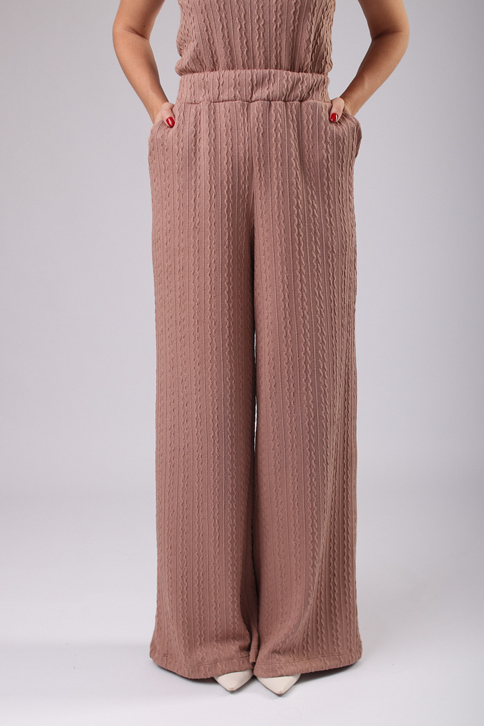 CALÇA TRAMA NUDE