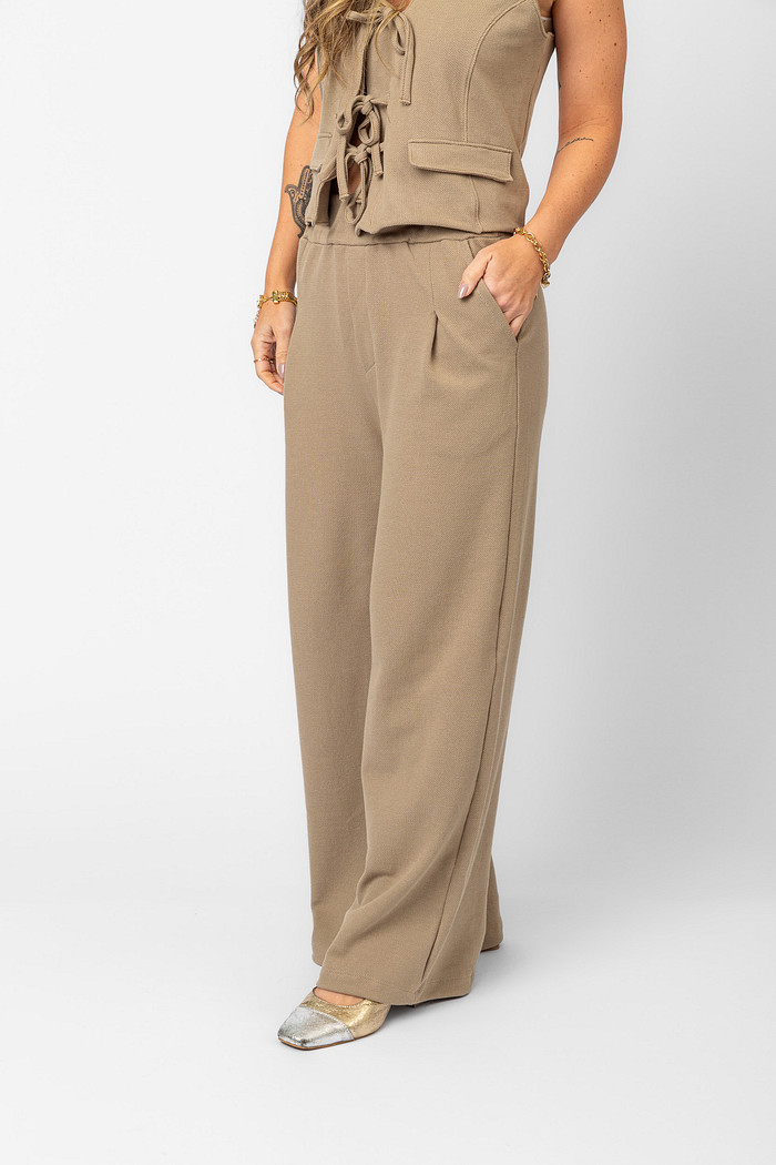 CONJUNTO POLO E CALÇA MILÃO CINZA EUCALIPTO