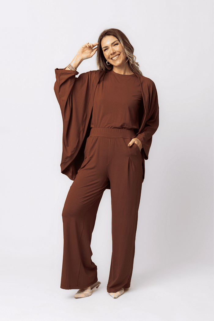 TRIJUNTO COMODITA ROMEO MARROM