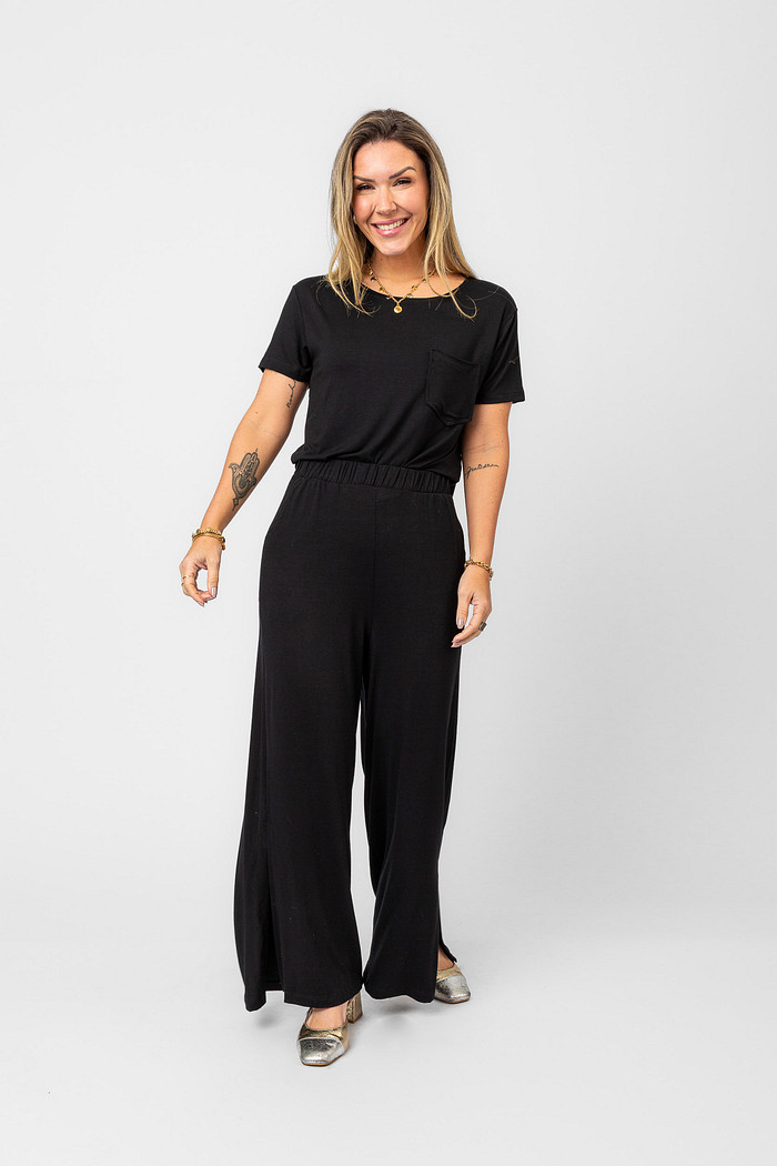 CONJUNTO EASY VISCOSE PRETO