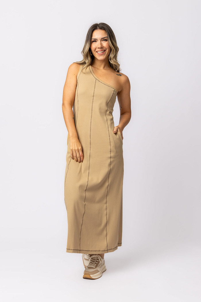 VESTIDO PACCO AMENDOA