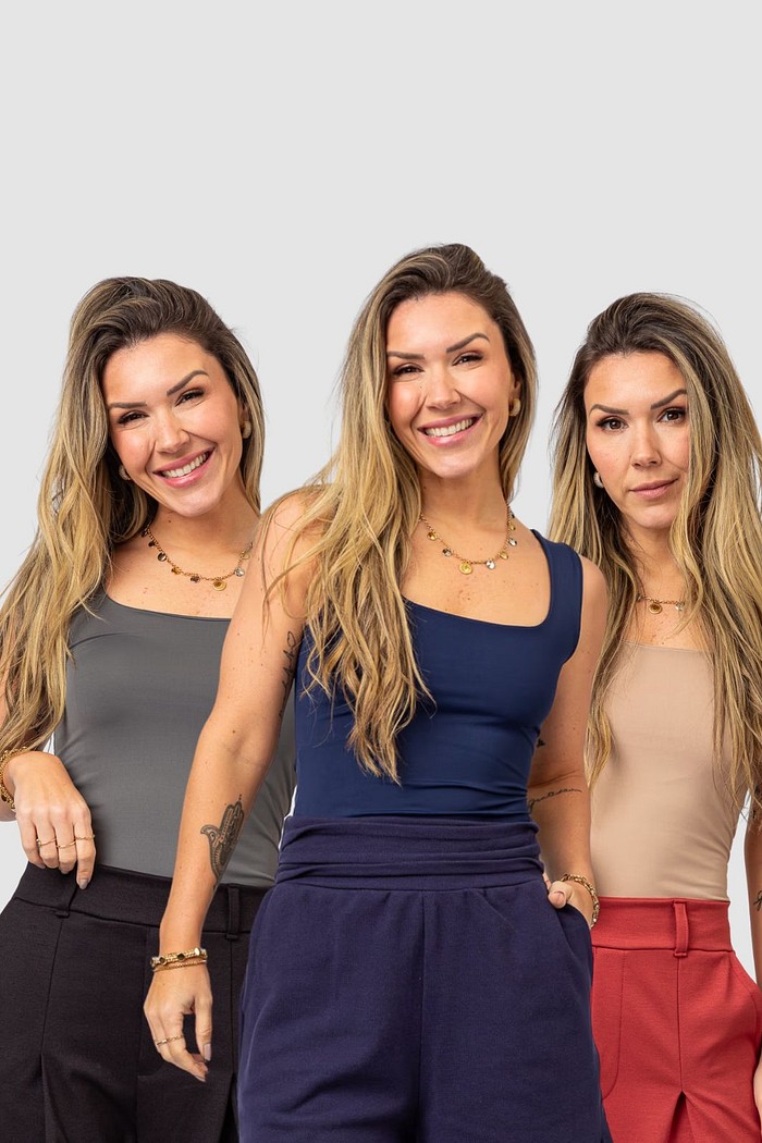 KIT 3 REGATAS POLIAMIDA - SCALA