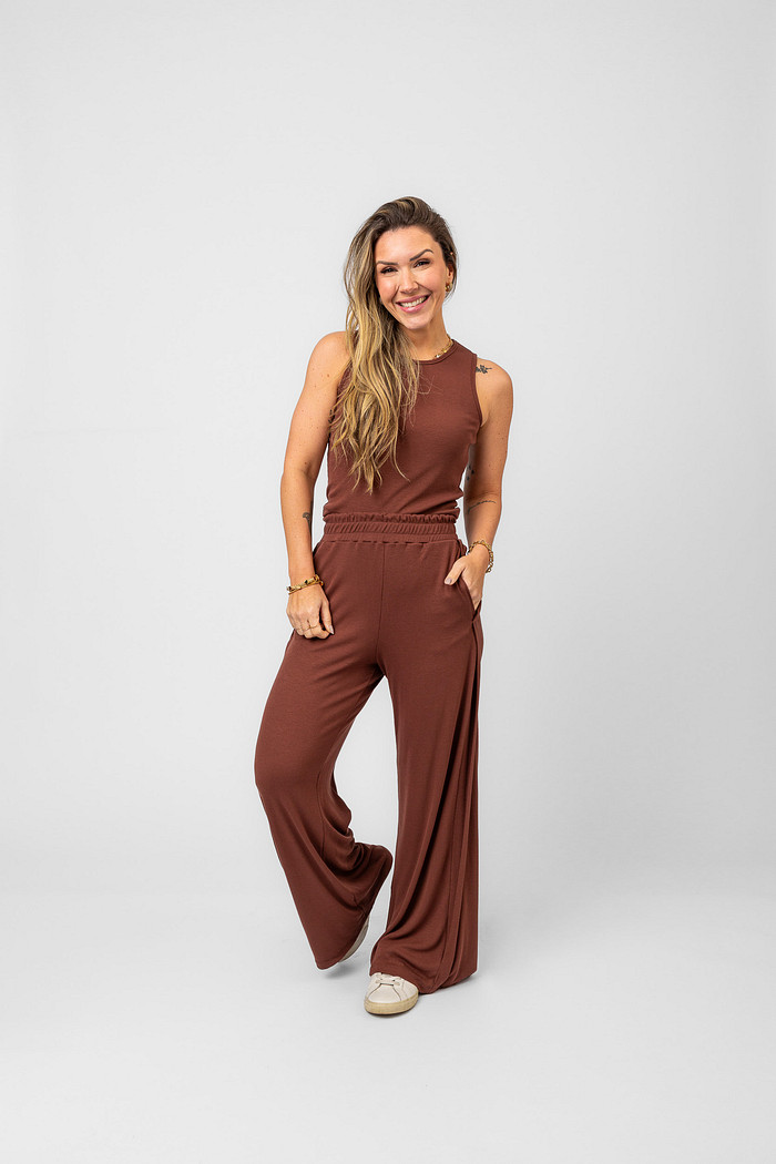 CONJUNTO NOUNOU MARROM ROMEO