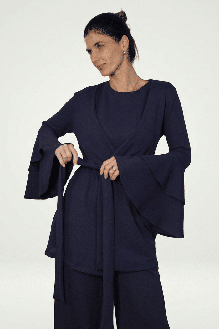 KIMONO VOLARE MARINHO MIDNIGHT