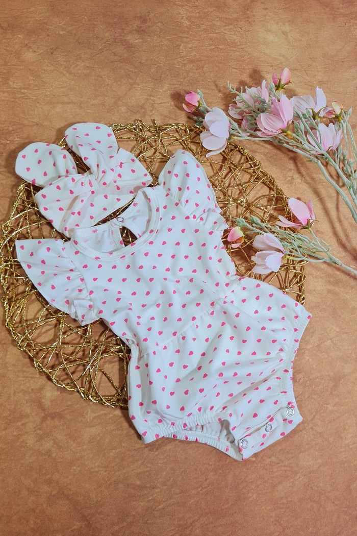 Romper Frufru + Laço