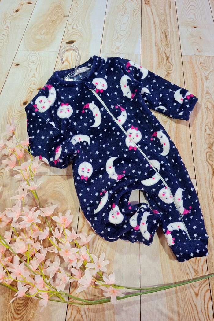 Macacão de Fleece Feminino