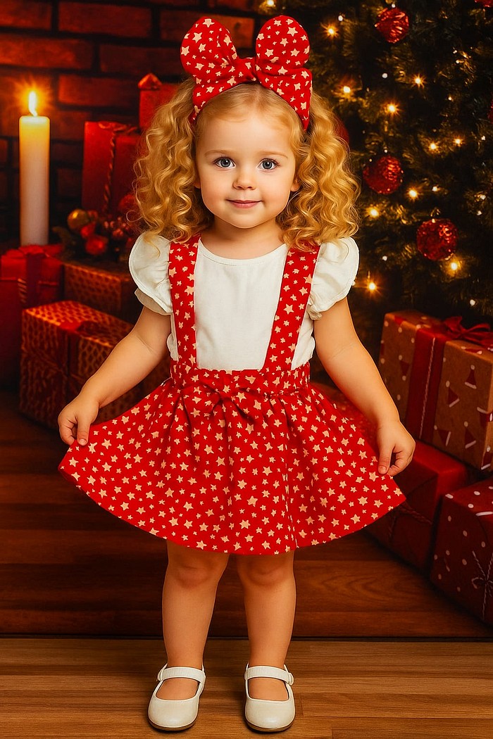 Body Frufru MC Off + Salopete + Laço