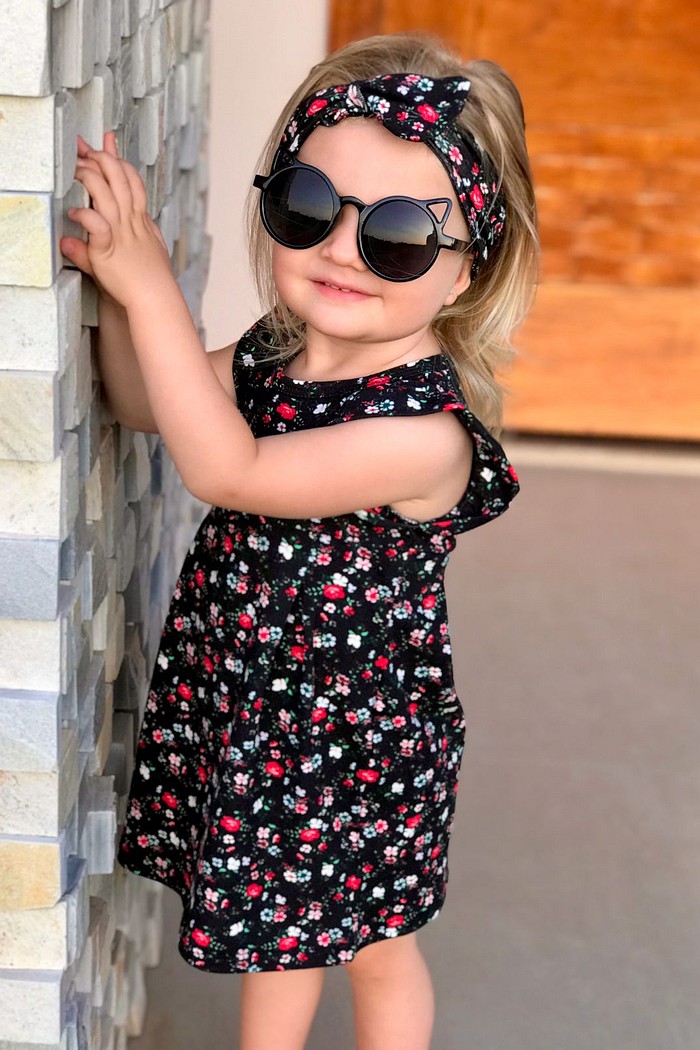 Vestido Franzido + Calcinha + Laço