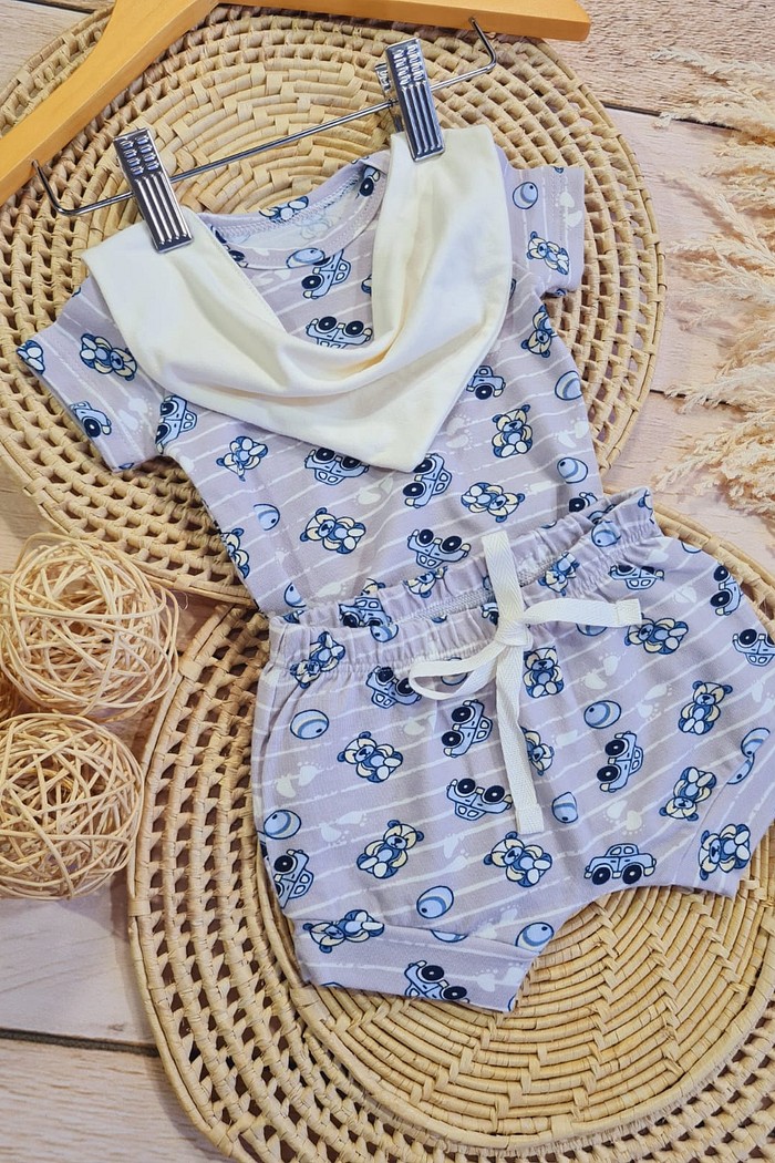 Bandana Off + Body MC + Shorts