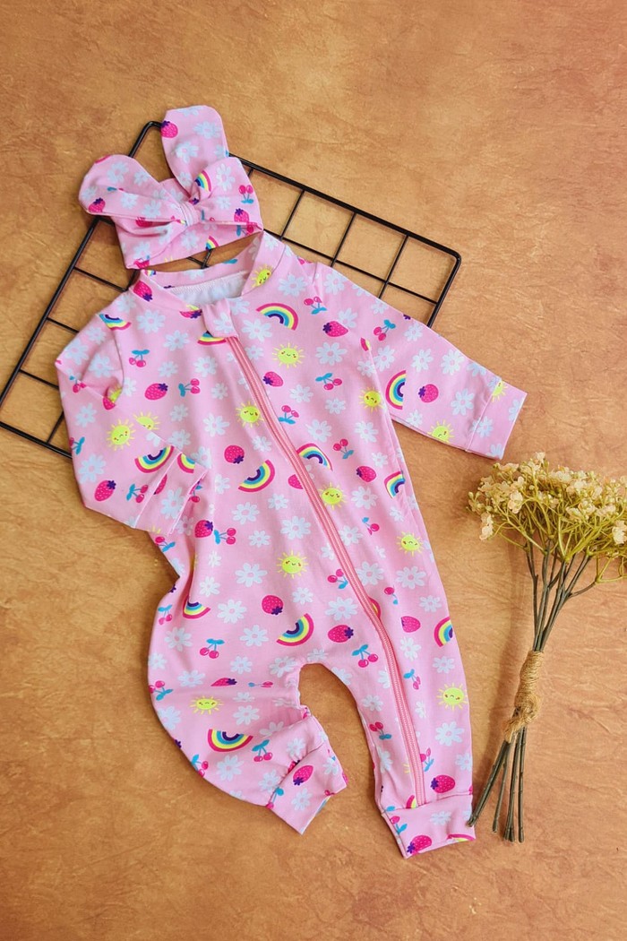 Macacão Ziper + Laço