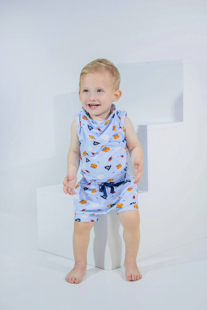 Body Regata + Shorts + Bandana