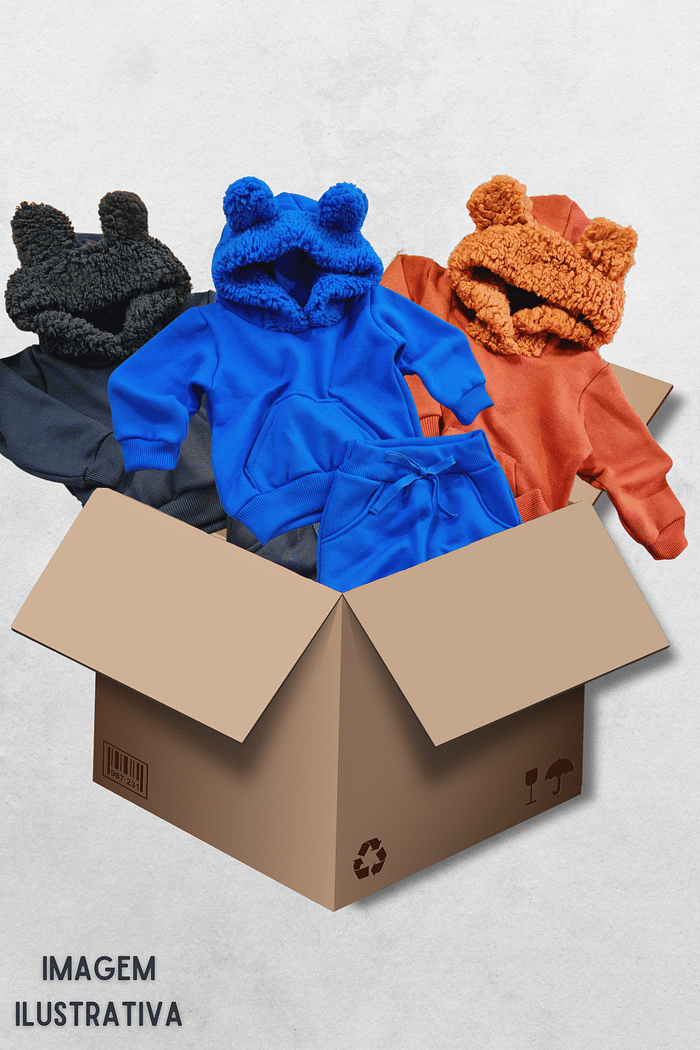 Kit 6 Moletons P/M - Masculino