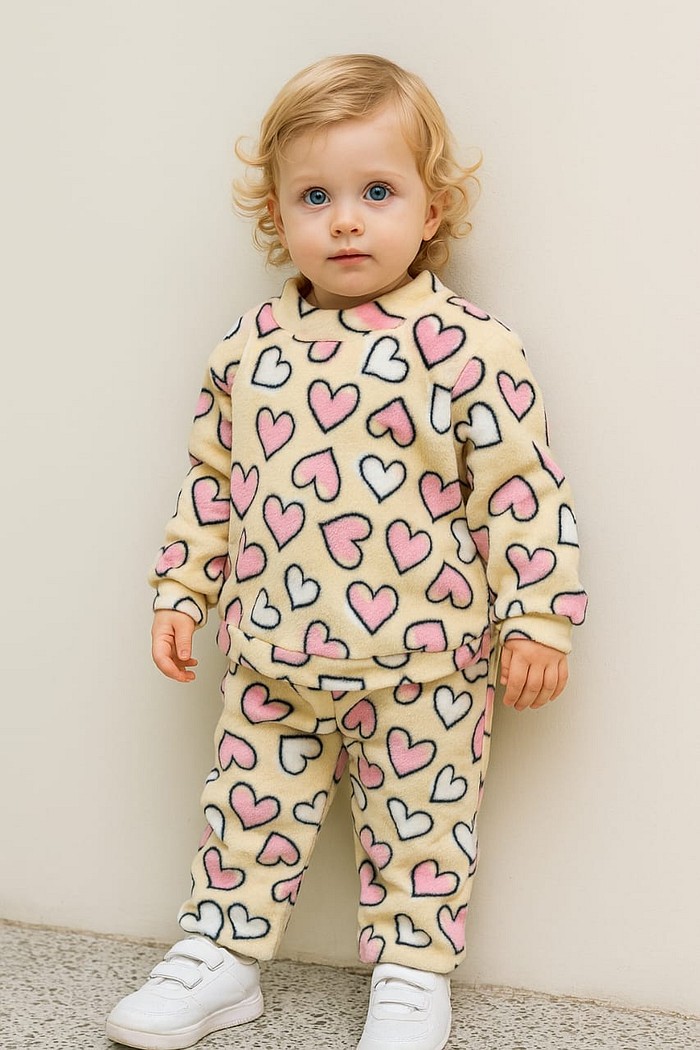 Conjunto Fleece Sem Capuz Feminino