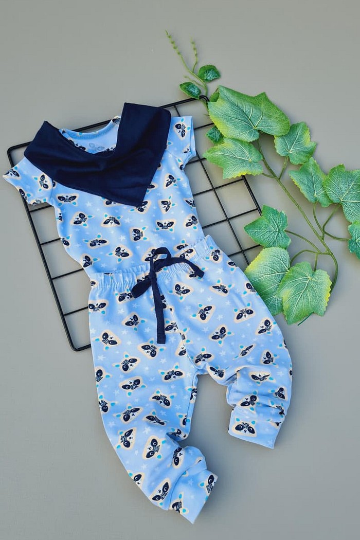 Body MC+ Calça+ Bandana Marinho