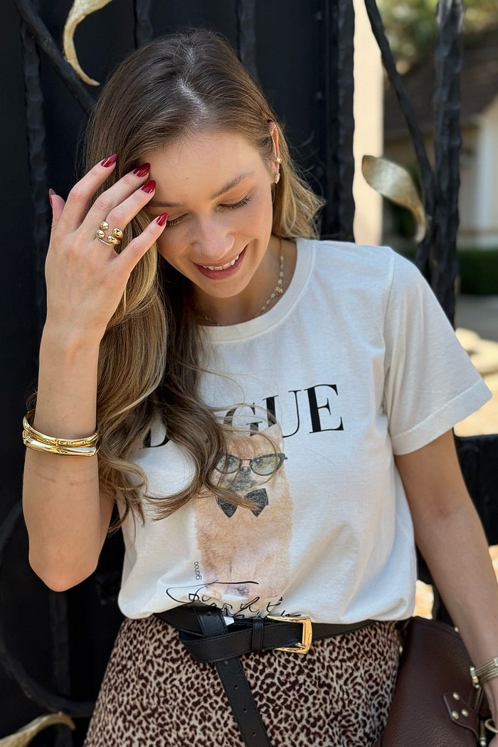 CAMISETA T-SHIRT VOUG DOG