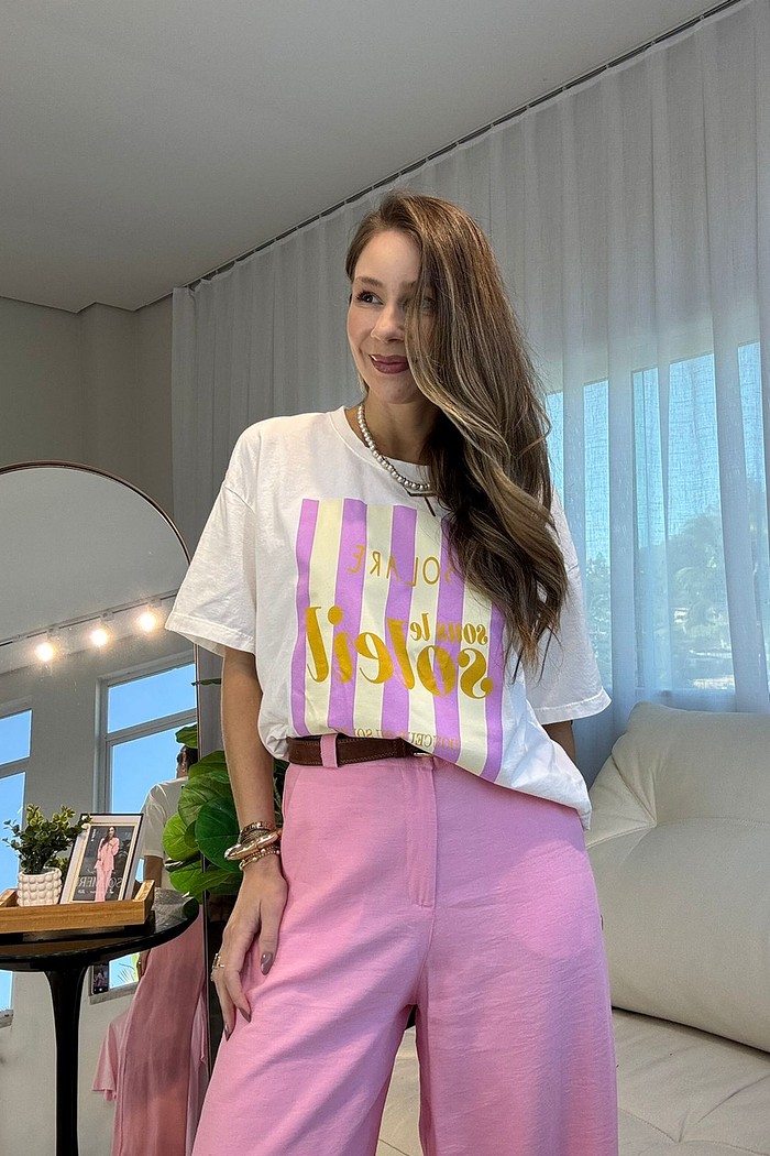 CAMISETA T-SHIRT OVER SOLARE