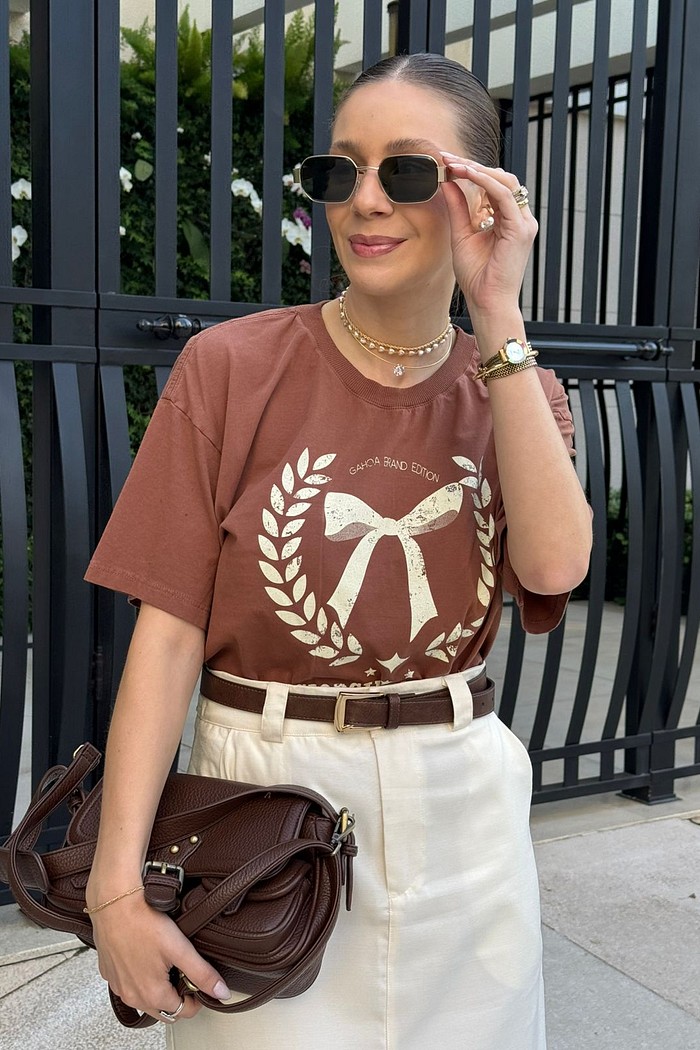 CAMISETA T-SHIRT OVER GIORGIA