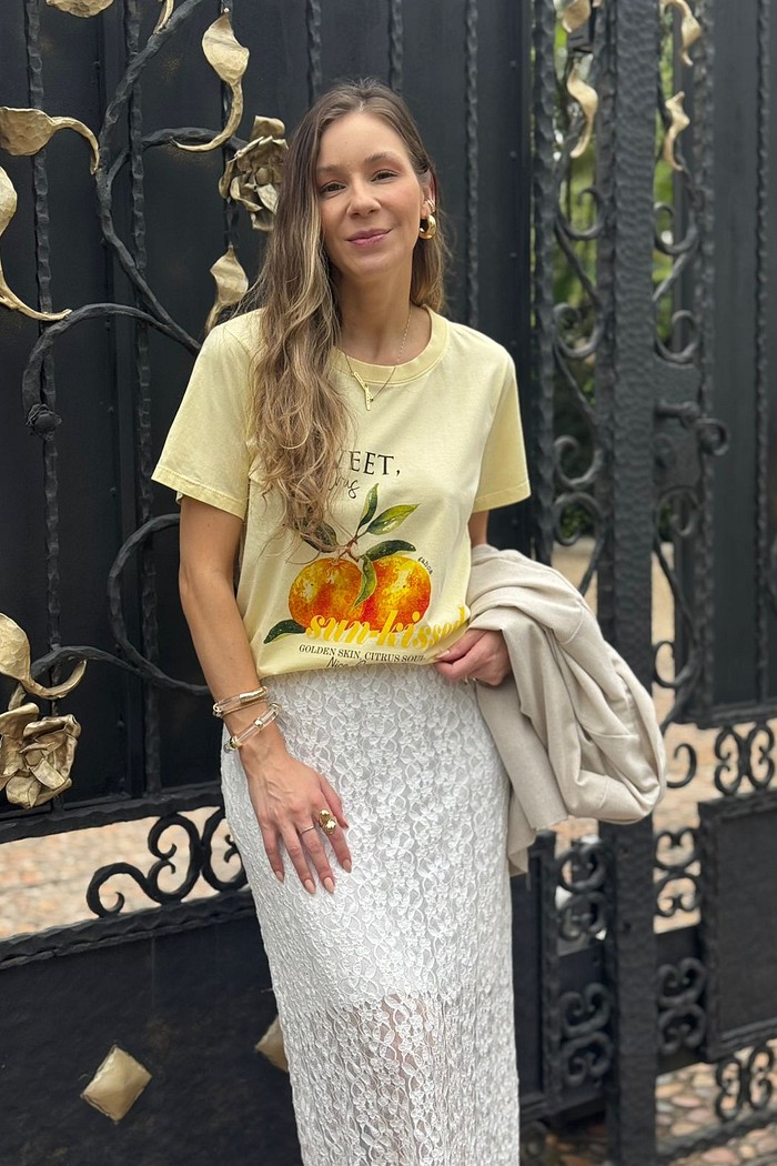 CAMISETA T-SHIRT BABY SWEET CITRUS