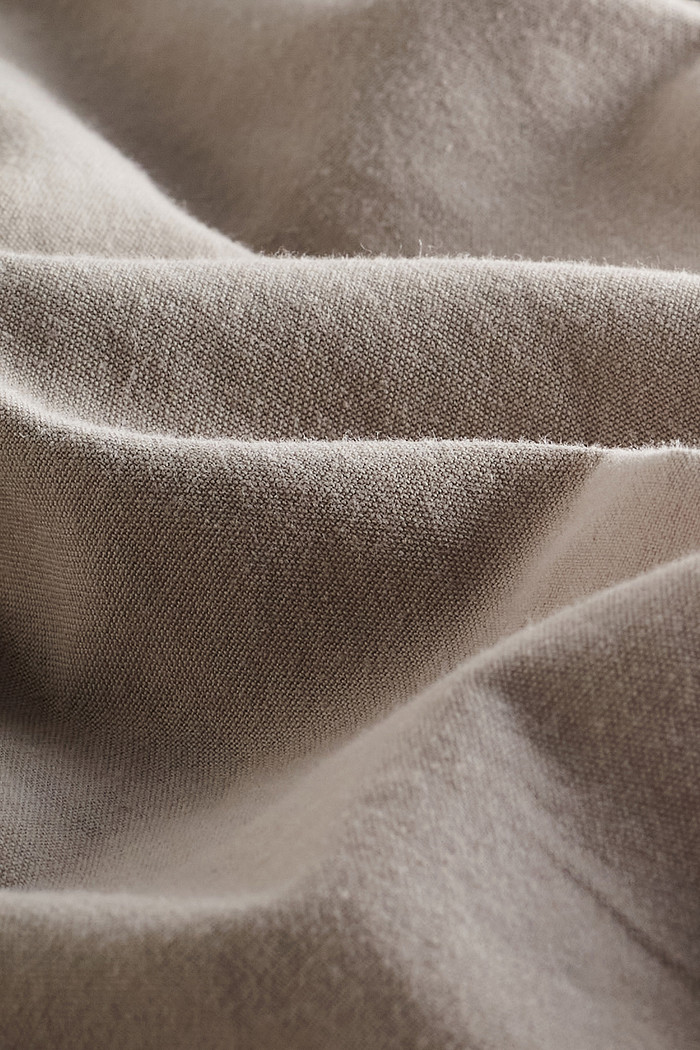 Camisa Reserva Manga Curta Nova Paraty Contraste Bege