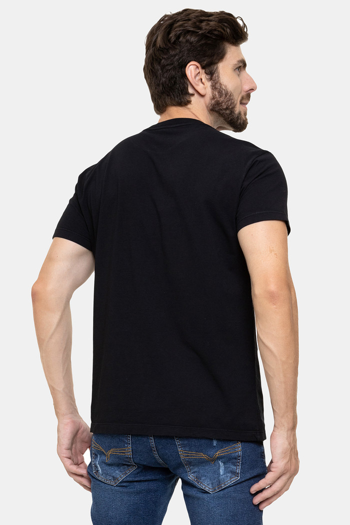 Camiseta Osklen Regular Vintage Retro The Surfer Preta