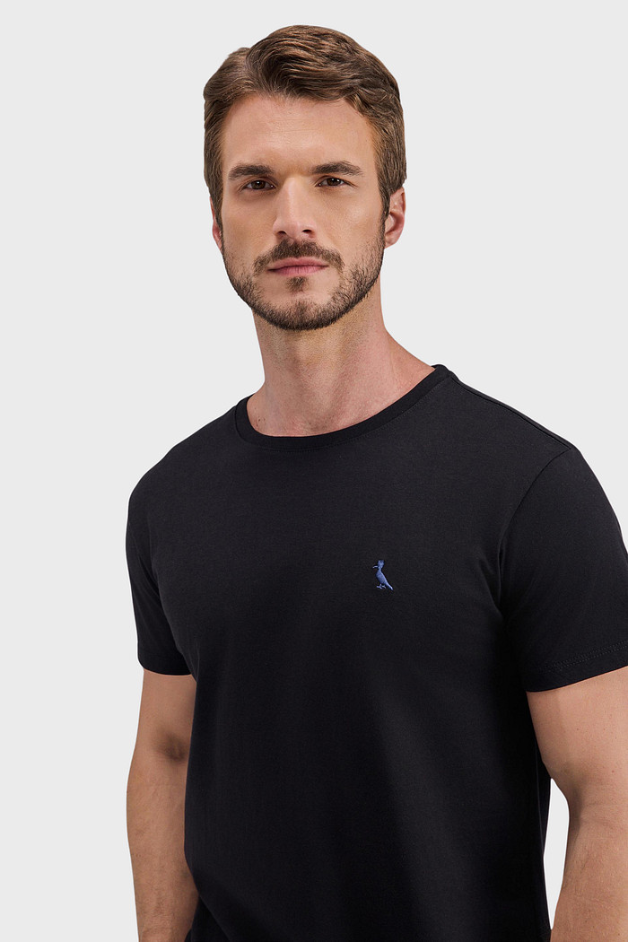 Camiseta Reserva Careca Basica Regula Fit Preta
