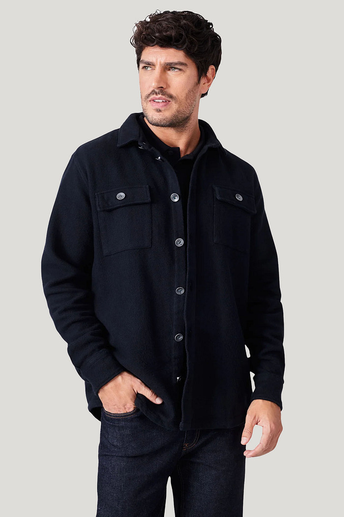 Jaqueta Reserva Curitiba Lisa Preta Frente