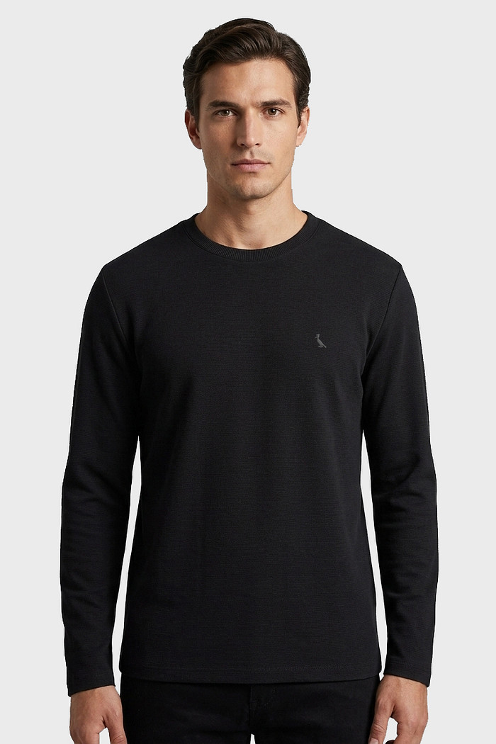 Camiseta Reserva Manga Longa Wellen Preto
