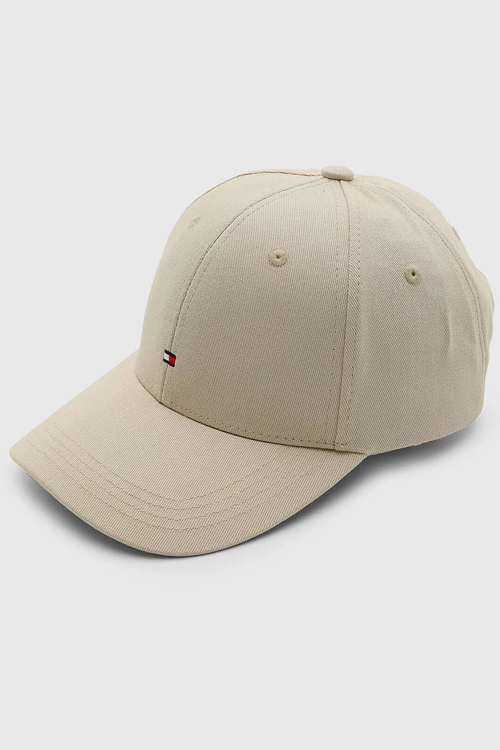 Boné Tommy Hilfiger Masculino Classic BB Cap Bege Khaki Lateral