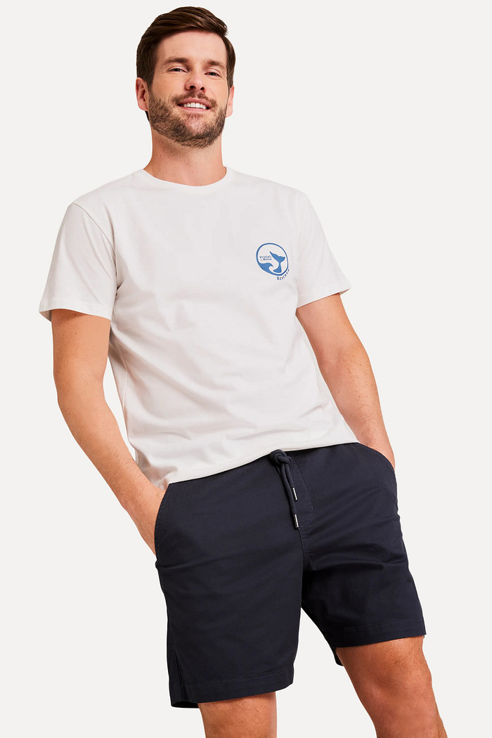 Short Reserva Elastico Estonado Preto