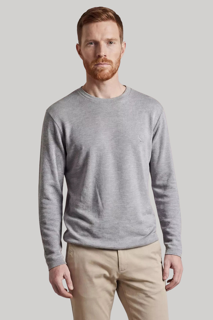 Suéter Reserva Masculino Textura Duna Cinza