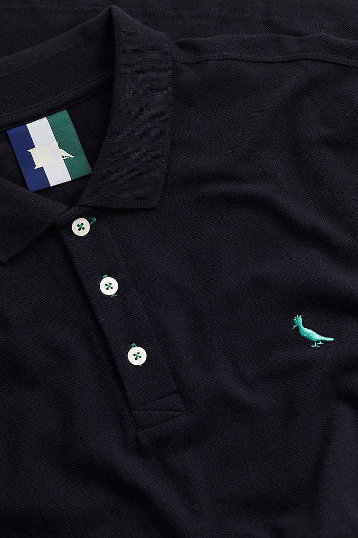 Camisa Polo Reserva Piquet Básica Preta