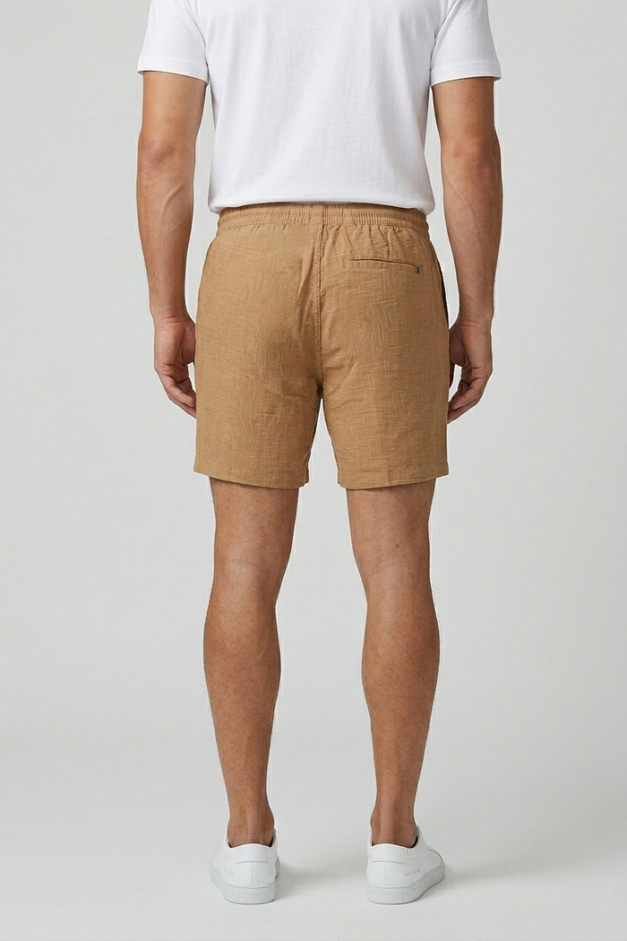 Short Reserva Casual Linho Rustic Gengibre