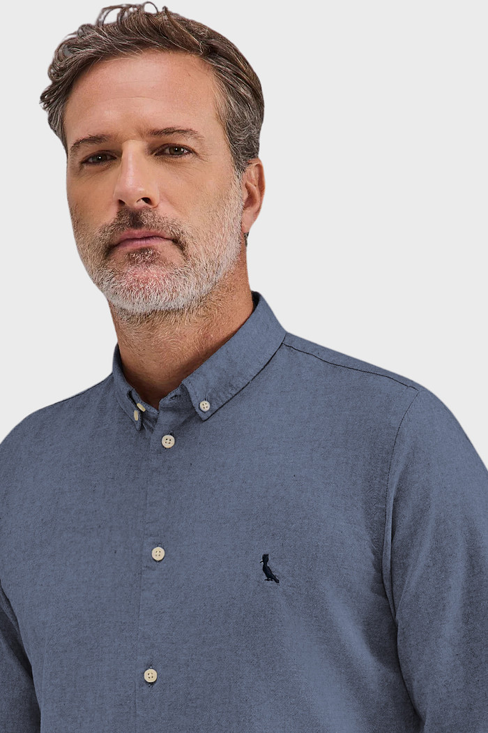 amisa Reserva ML Oxford Color Azul Marinho