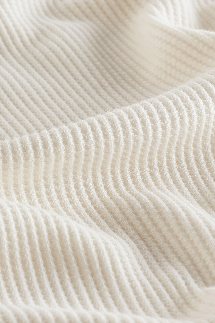 Camiseta Reserva Regular Waffle Off White