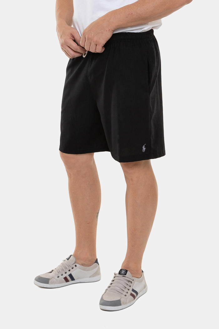 Short Ralph Lauren Linho Preto