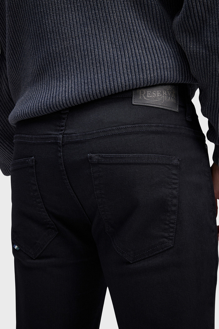 Calça Jeans Reserva Slim Thomas Preto Indigo Escuro