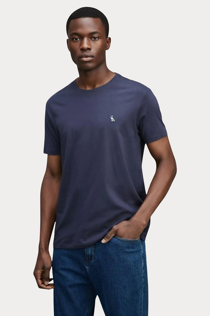 Camiseta Reserva Pica-Pau Patch Tricolor Azul Marinho