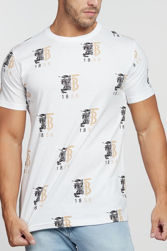 Burberry camiseta masculina hot sale