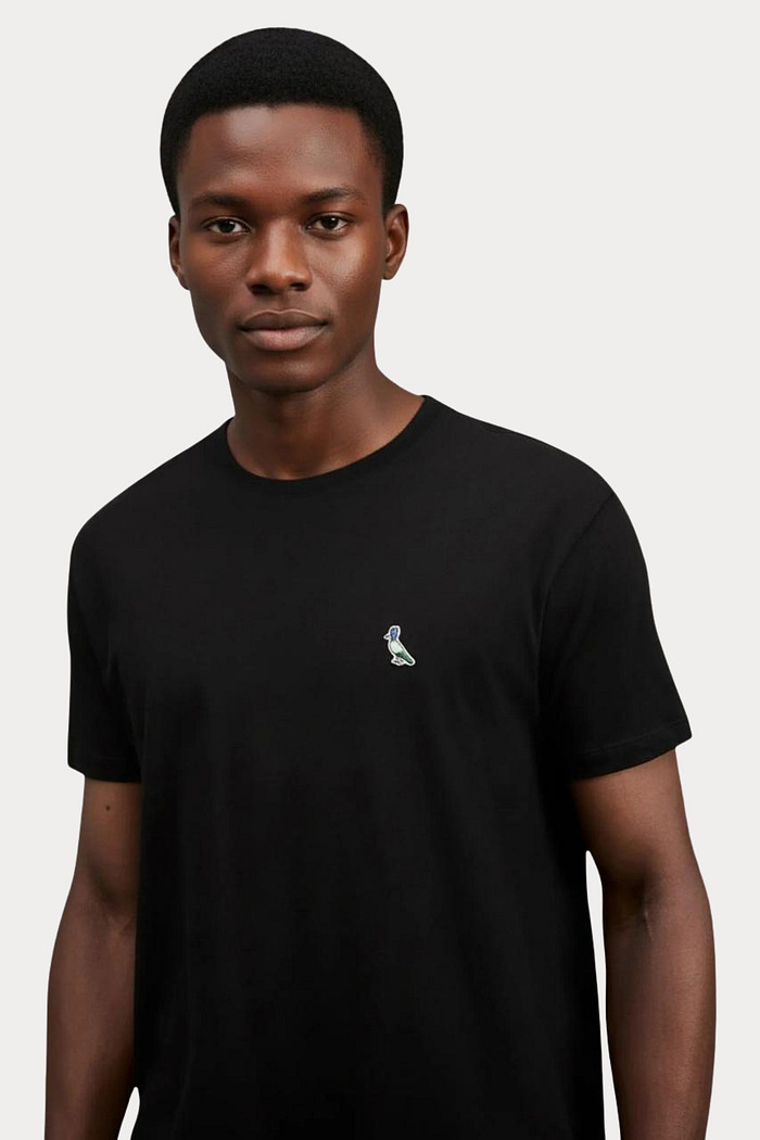 Camiseta Reserva Pica-Pau Patch Tricolor Preta