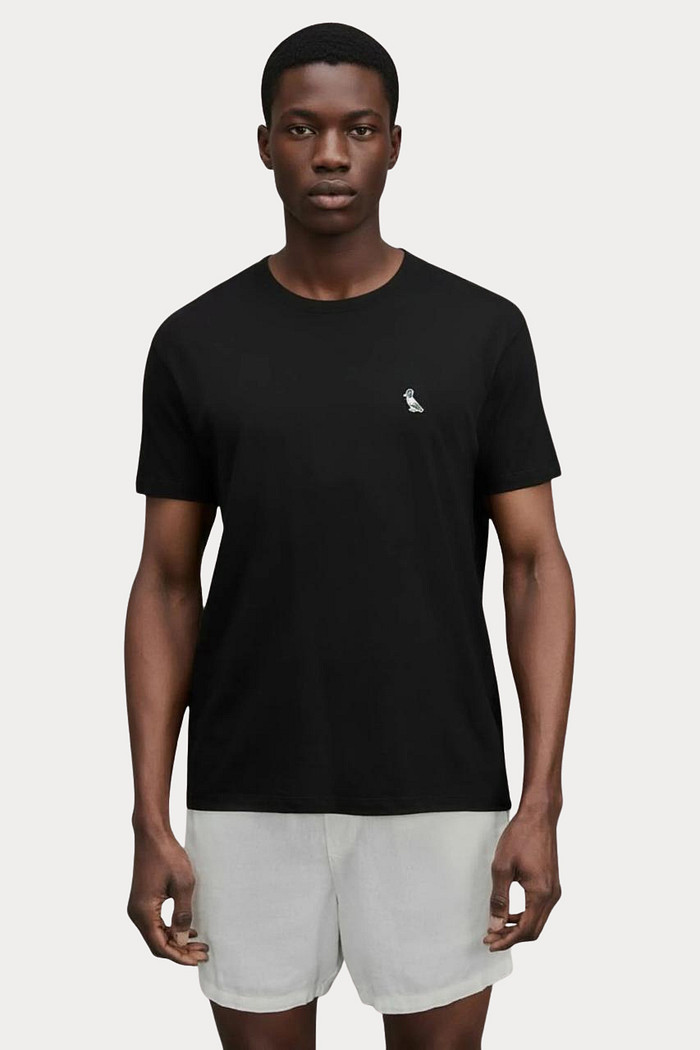 Camiseta Reserva Pica-Pau Patch Tricolor Preta