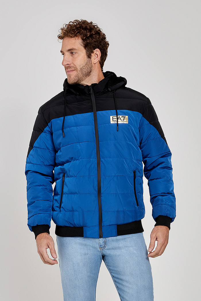 Jaqueta Emporio Armani EA7 Bomber Azul