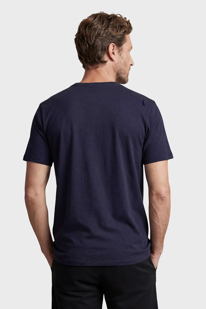 Camiseta Reserva Regular Cotton Comfort Azul Marinho