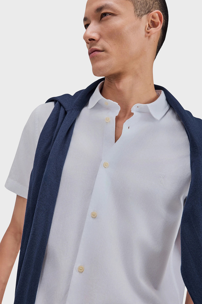 Camisa Reserva Manga Curta Regular Nova Paraty Branca