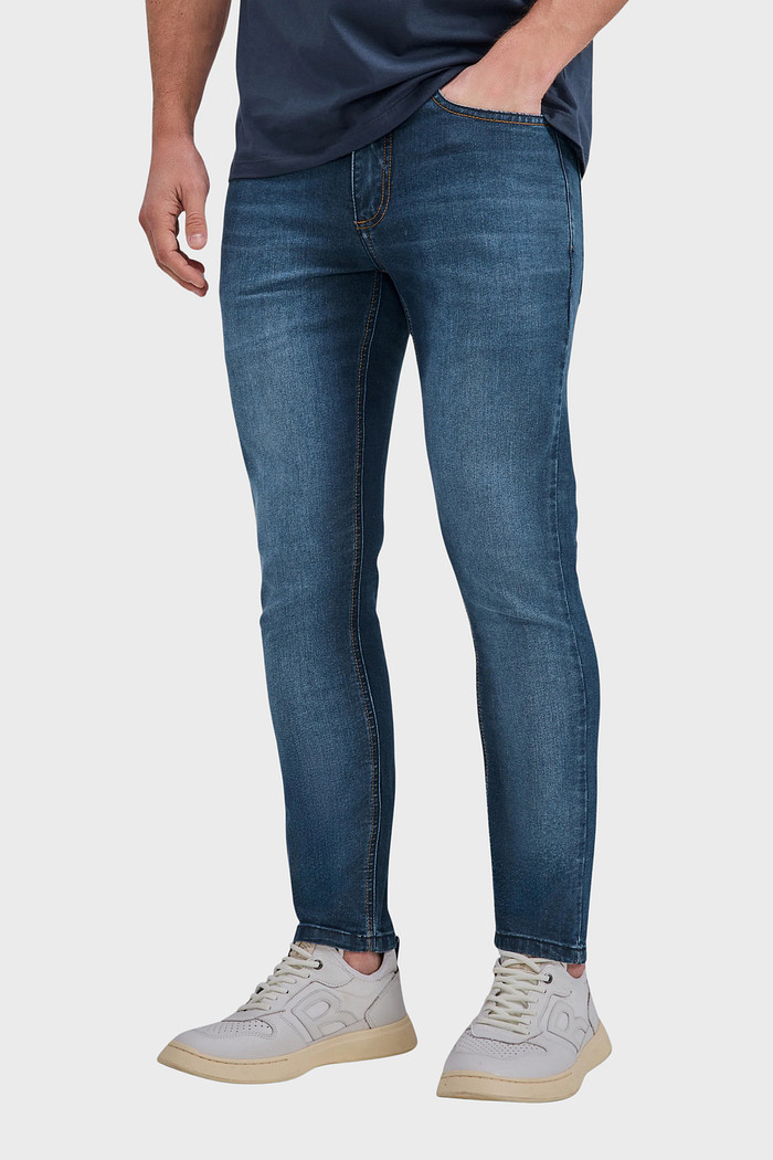 Calça Reserva Jeans Masculina Skinny Aguas de Goias Indigo