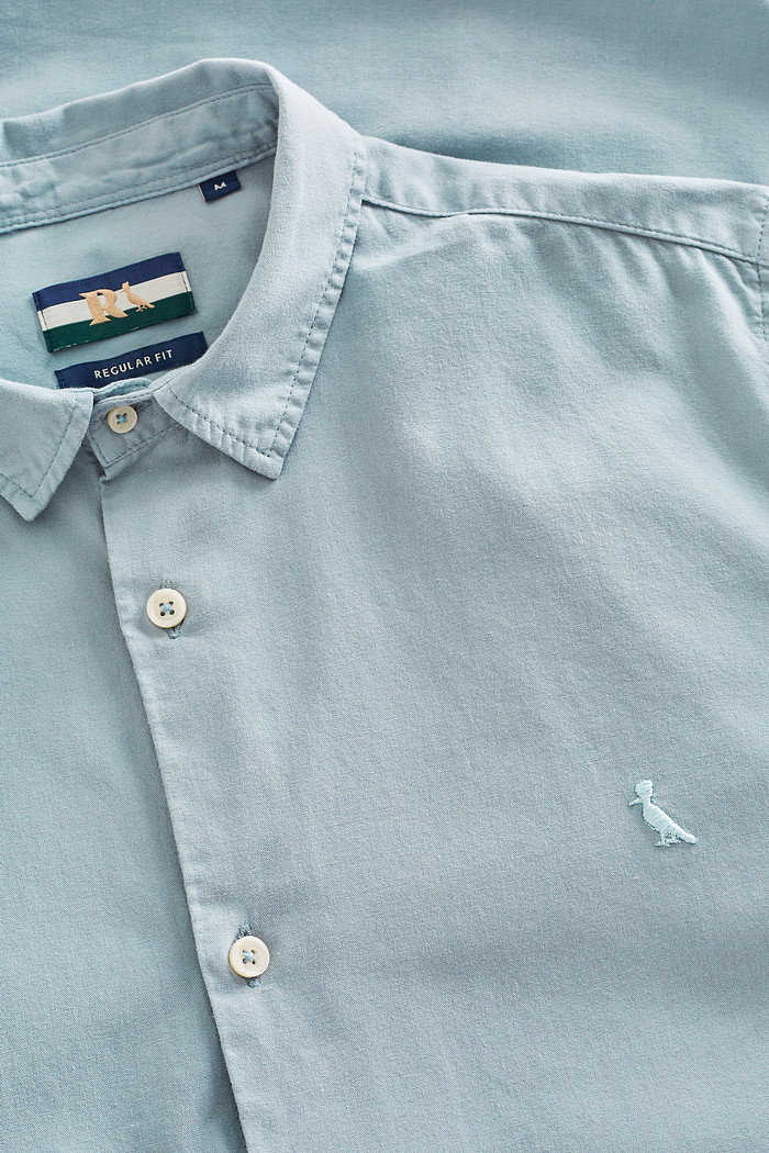 Camisa Reserva ML Regular Nova Paraty Azul Claro