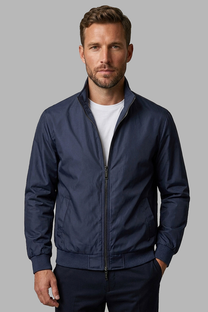 Jaqueta Reserva Bomber Nylon Azul Marinho